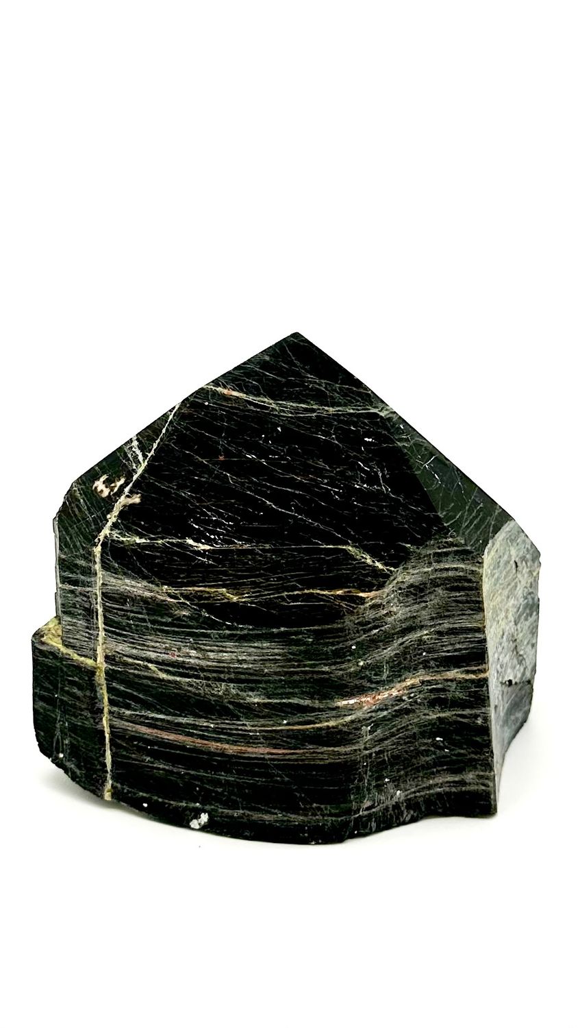 Top Polished Black Tourmaline Tower