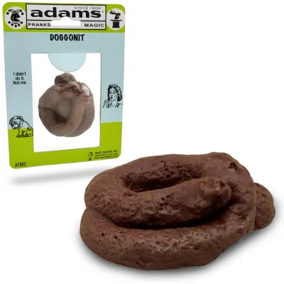 Funny Fake Dog Poo by S.S. Adams - Great for many pranks!