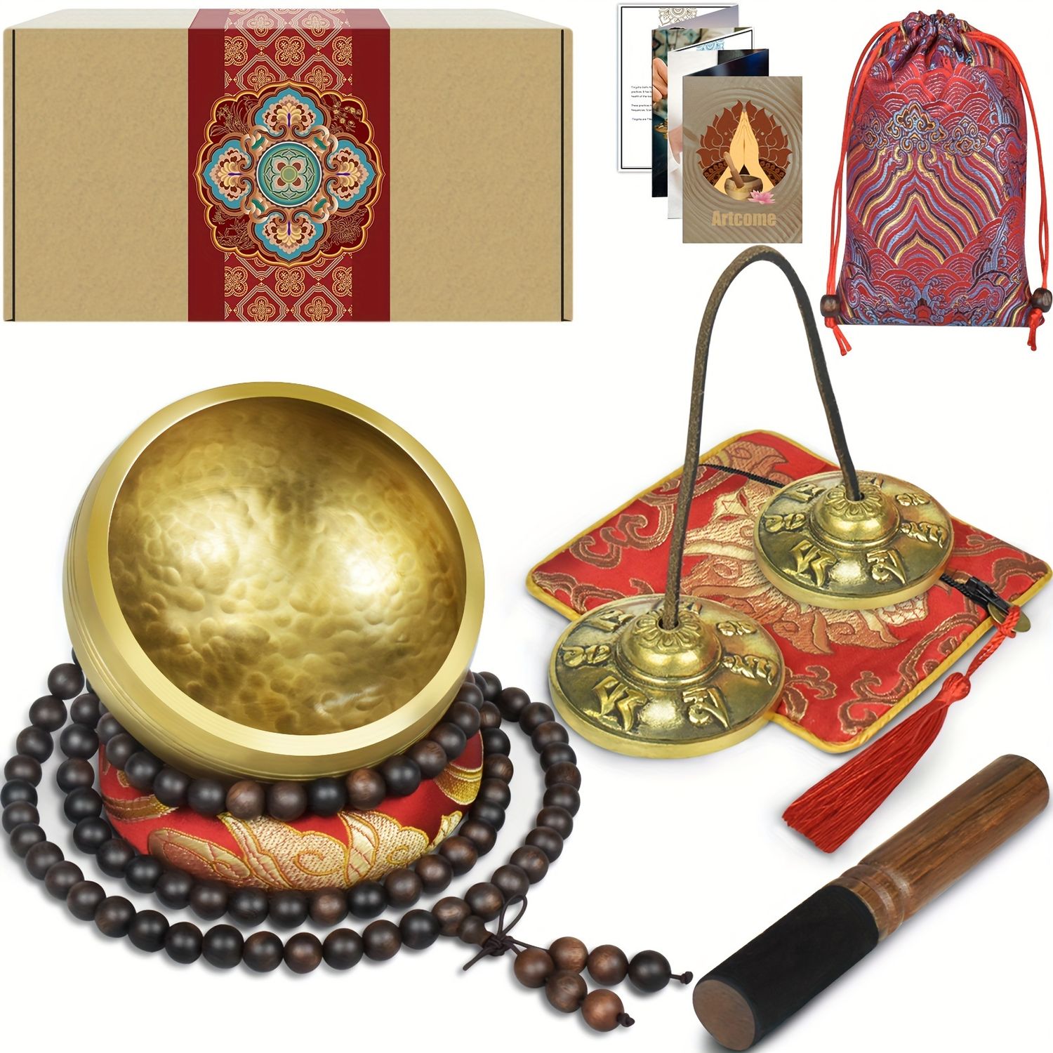 7-Piece Tibetan Healing Meditation Set