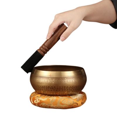 Tibetan Handmade Singing Bowls Set,