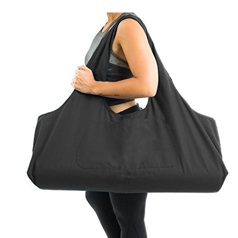 Large-Capacity Canvas Yoga Bag