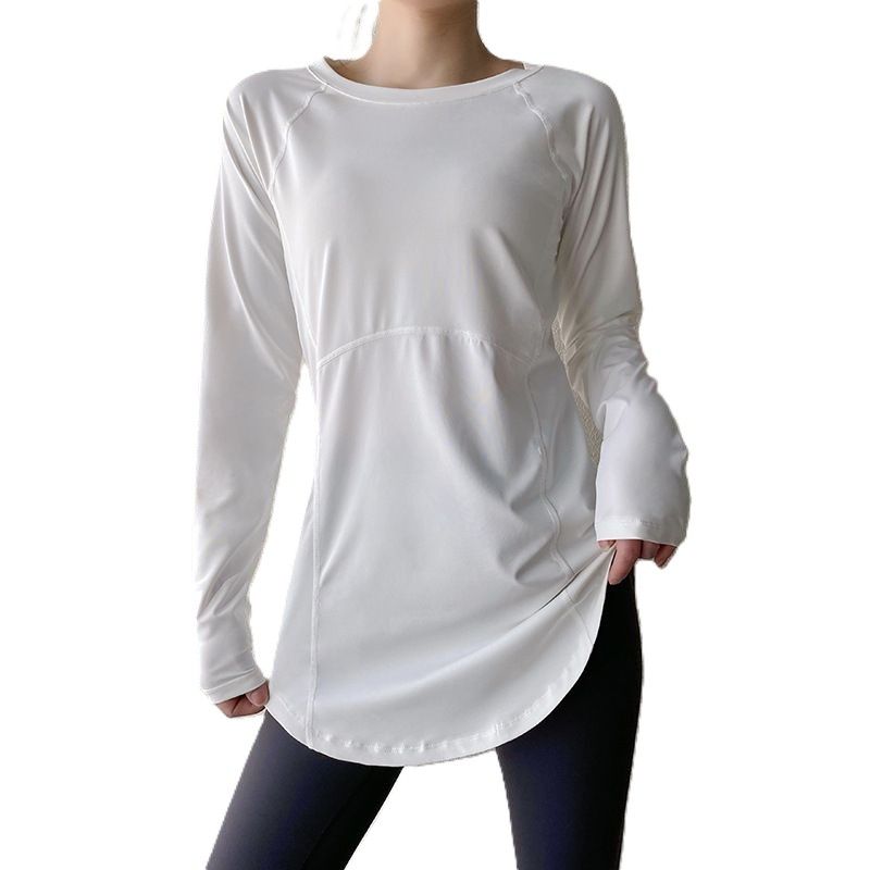 FlowLong – Sweatshirt Slim para Yoga, Running and Active Wellness: