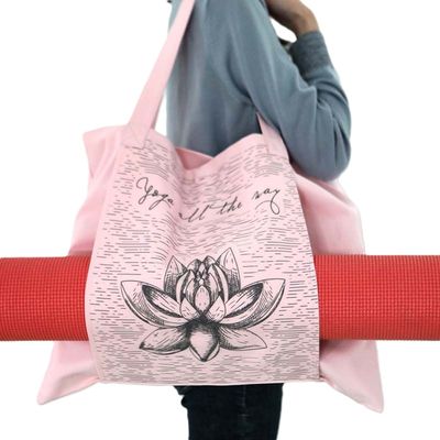 Canvas Cotton Yoga Mat Bag