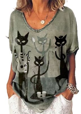 NeoNeko T-shirt – Anime Style for Laid-Back Days