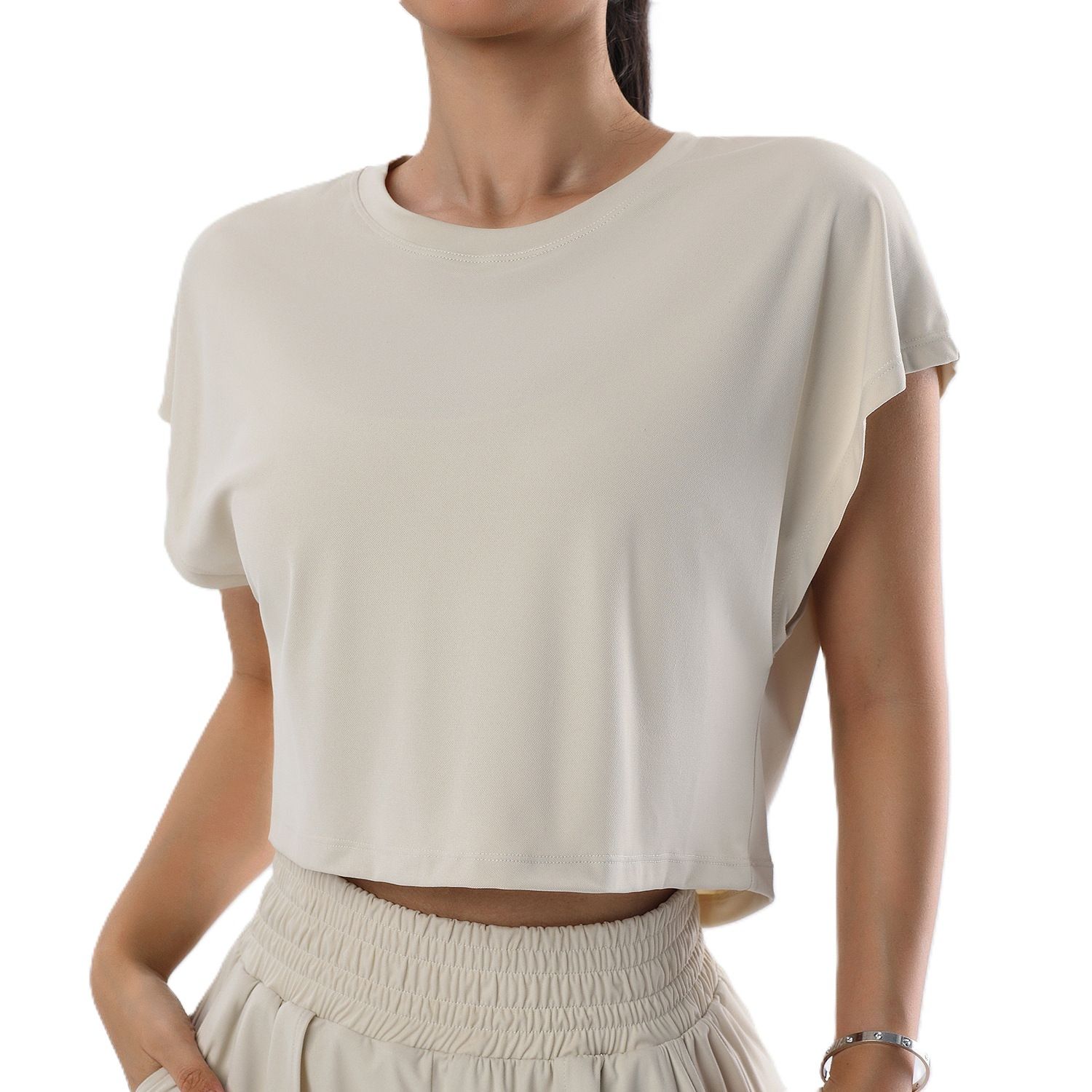 Atma Dry – Top Esportivo Cropped com Secagem Instantânea