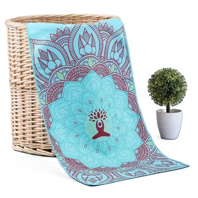 Ananda Layer – Toalha Cobertor de Yoga para Conforto e Presença