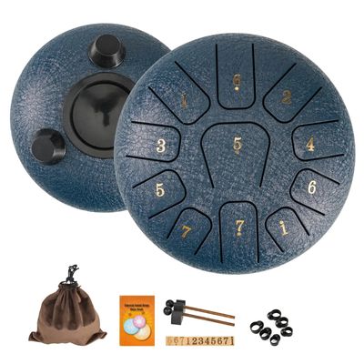 Divine Frequencies — Steel Tongue Drum for Spiritual Tuning