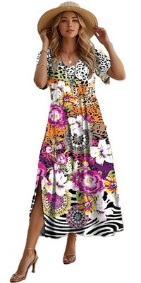 Kauai Flow — Plus Size Dress with Solar Energy and Conscious Style