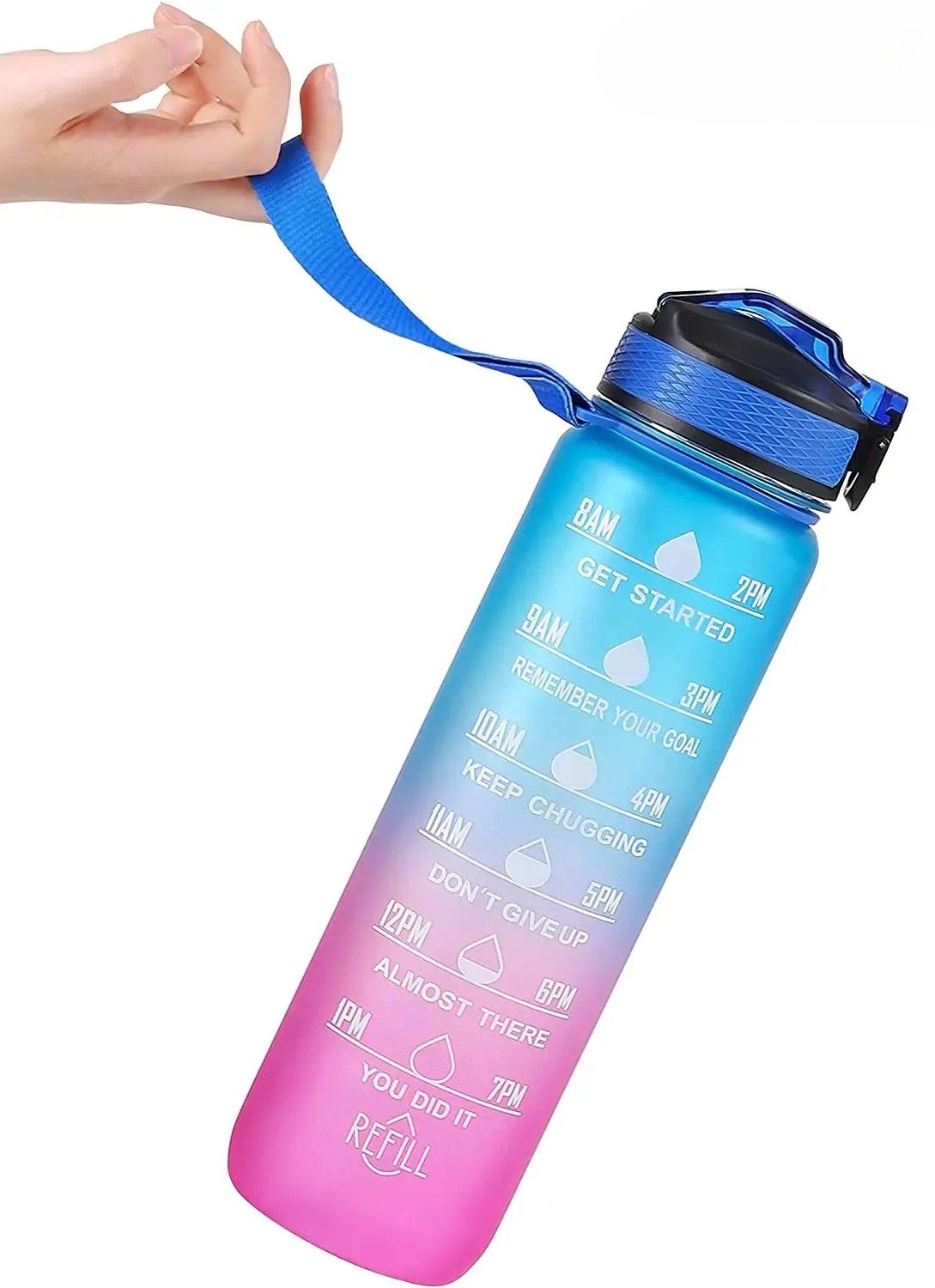 VitalSip — Daily Hydration Motivational Bottle 1L
