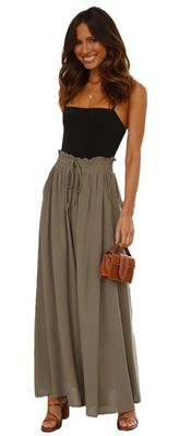 Yaleth Comfort Pants — Elastic Waist, Timeless Style