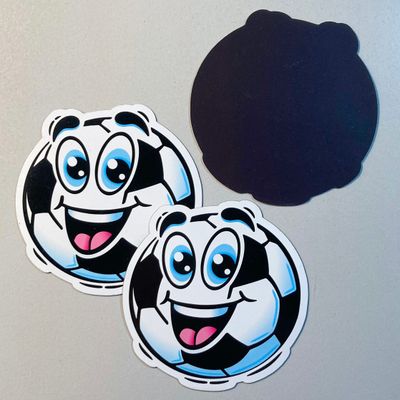 Magnet Sticker &quot;Fußball&quot;