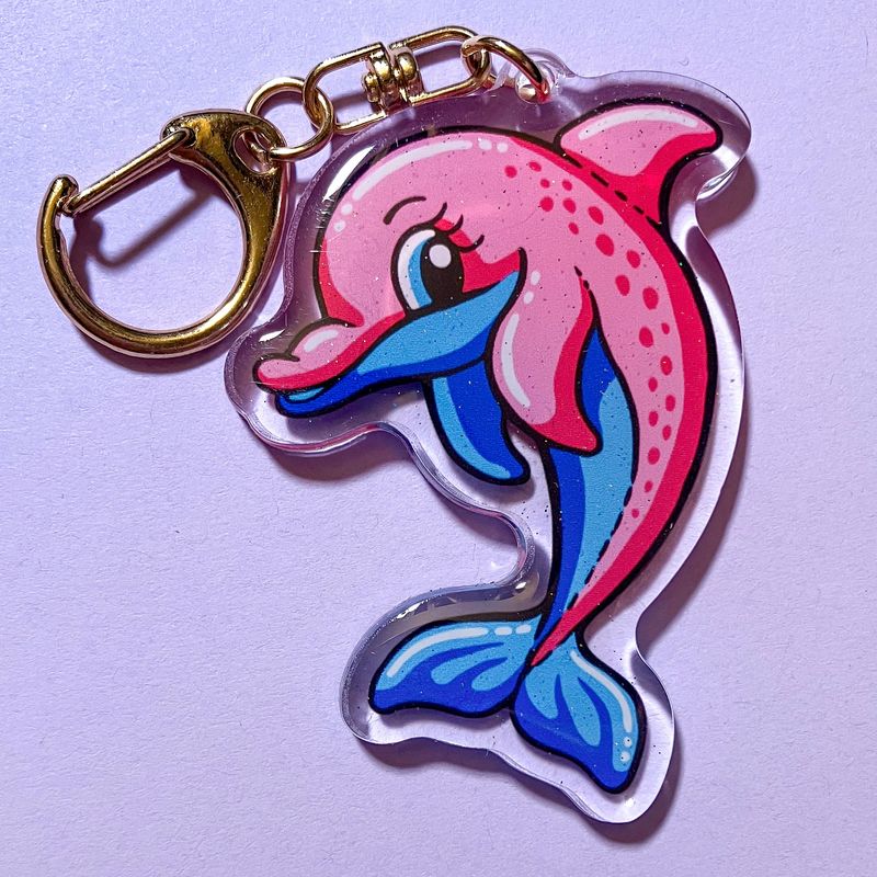 Schlüsselanhänger &quot;Delfin&quot;
