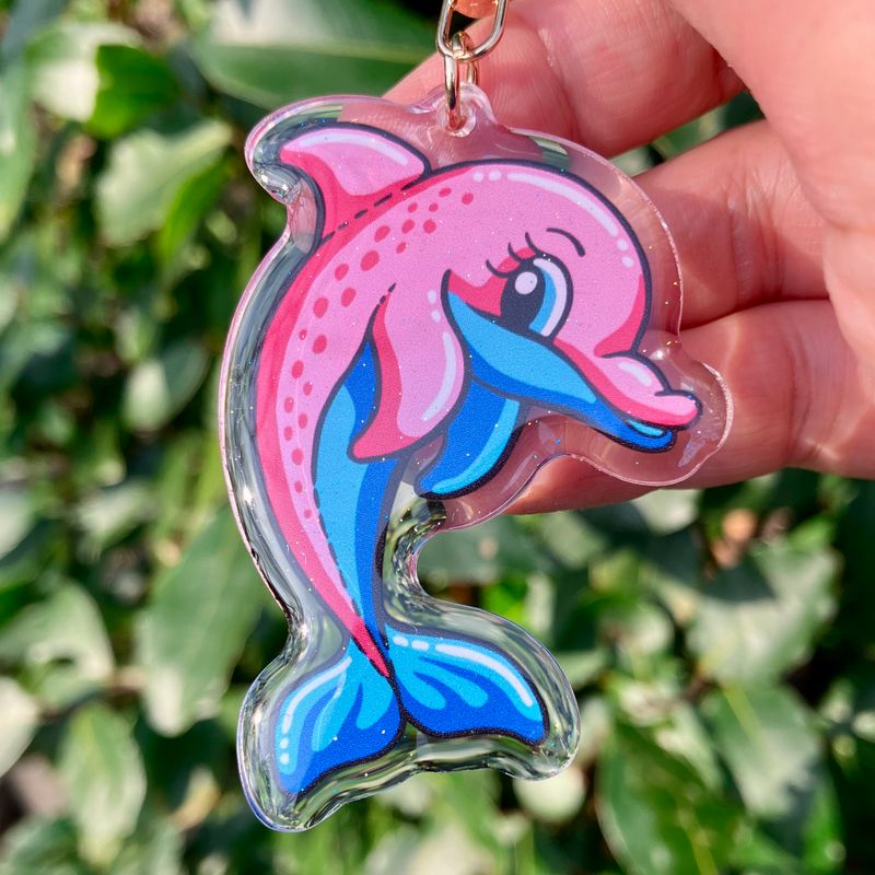 Schlüsselanhänger "Delfin"