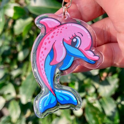 Schlüsselanhänger &quot;Delfin&quot;
