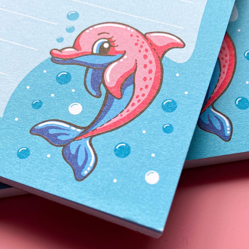 Notizblock "Delfin"