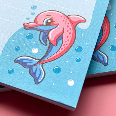 Notizblock &quot;Delfin&quot;