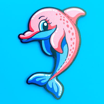 Magnet Sticker &quot;Delfin&quot;