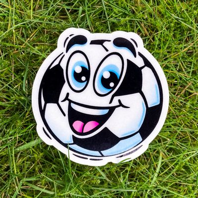 Fröhlicher Fußball