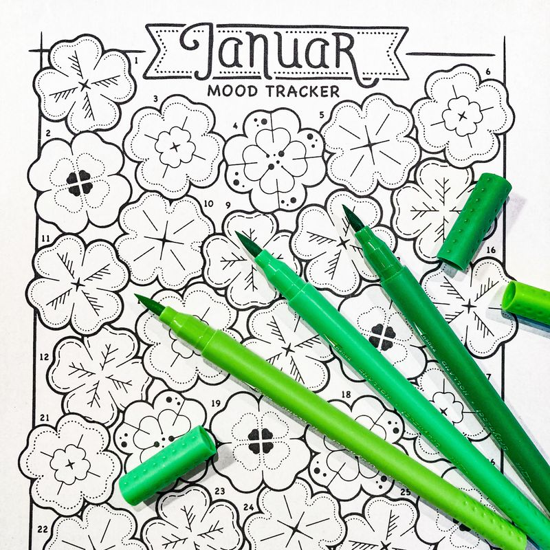 GRATIS Mood Tracker "Klee"