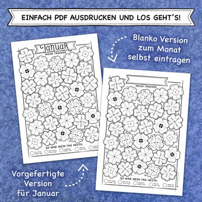 GRATIS Mood Tracker "Klee"