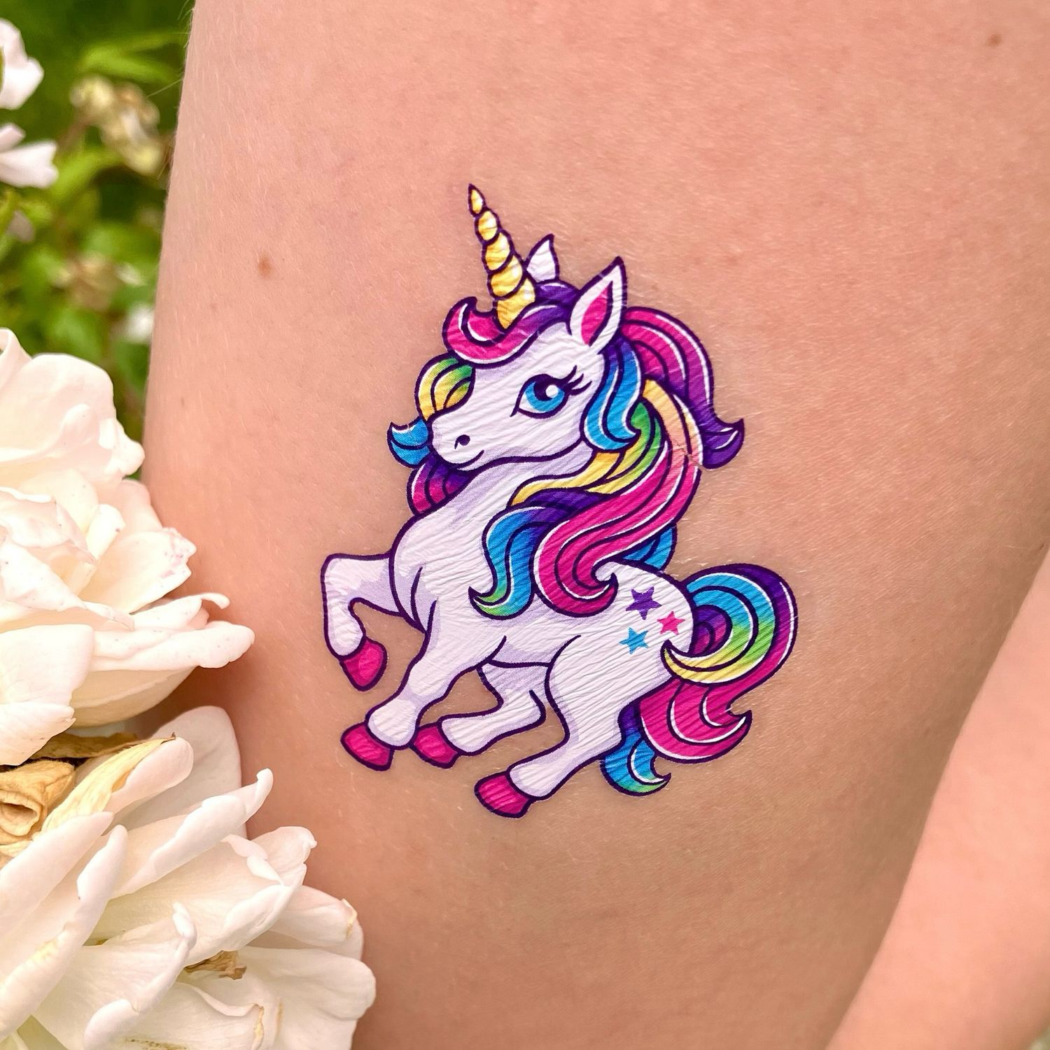 Einhorn – Temporäres Tattoo