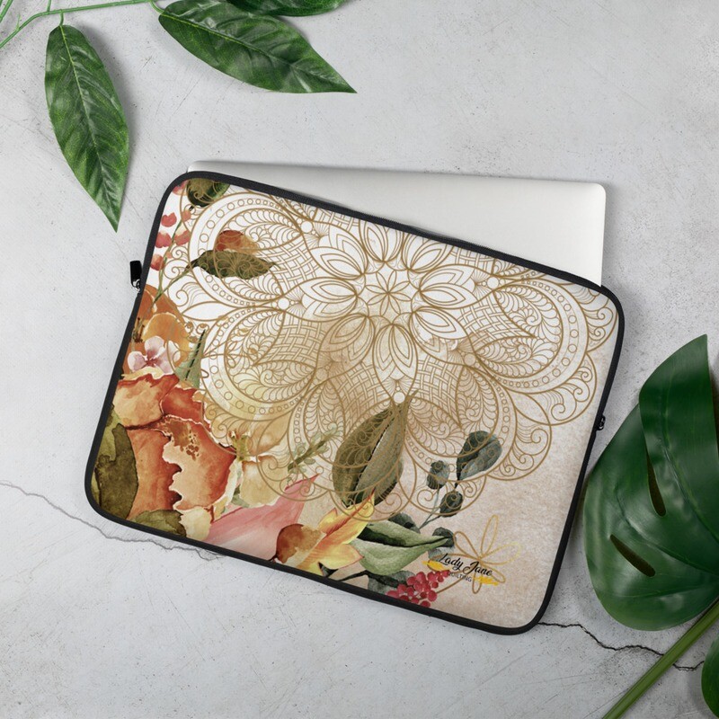 Laptop Sleeve - Mary Beth October Florals
