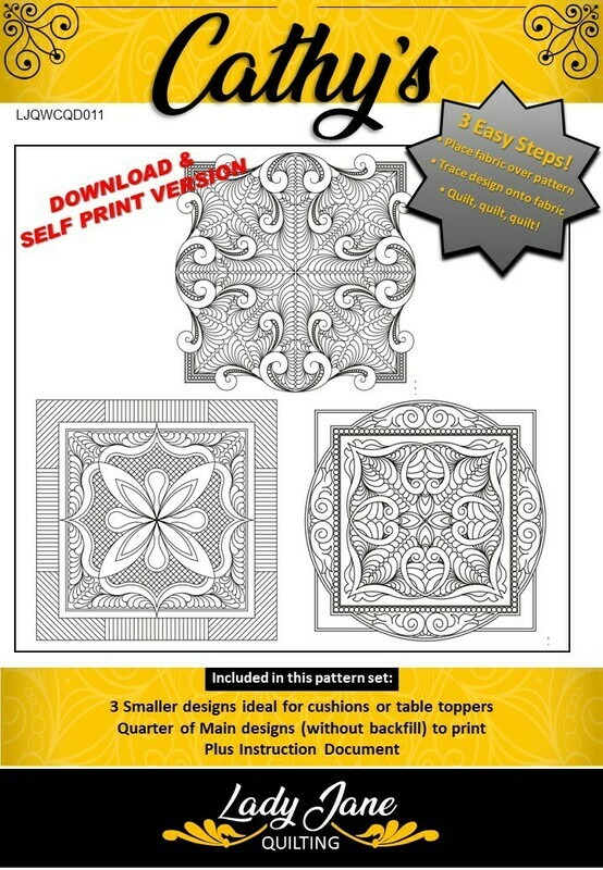 CATHY'S - set of smaller designs CATHY'S - set of smaller designs