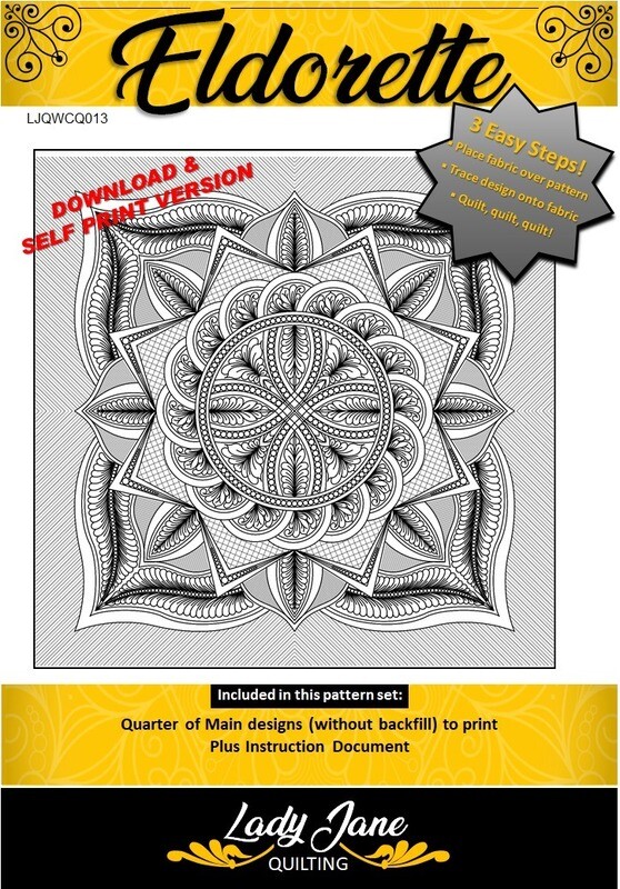ELDORETTE - Wholecloth Design ELDORETTE - Wholecloth Design