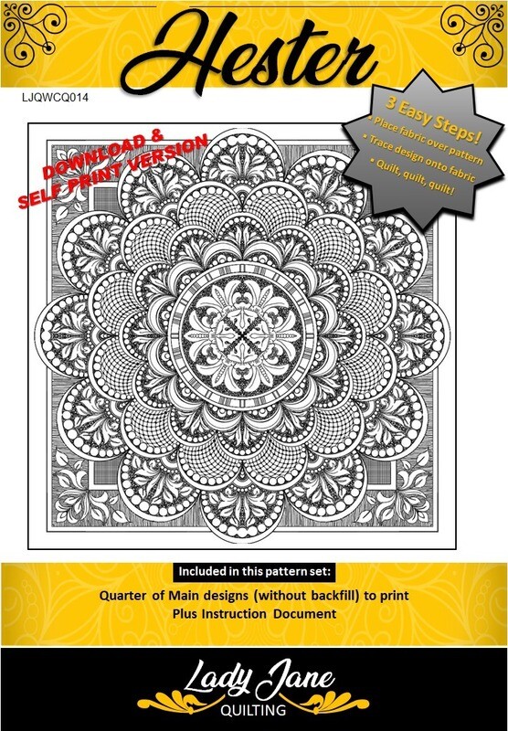 HESTER - Wholecloth Design HESTER - Wholecloth Design