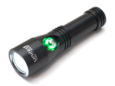 TAC-1000 - Compact Watertight LED flash light - 1000lm - KIT