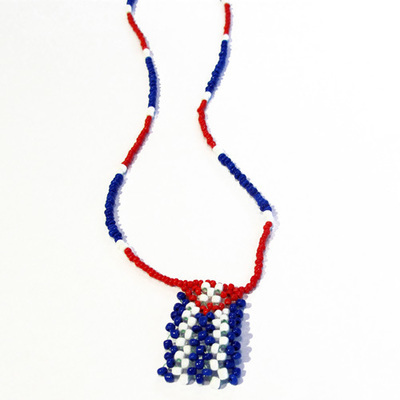 Cuban Flag Necklace