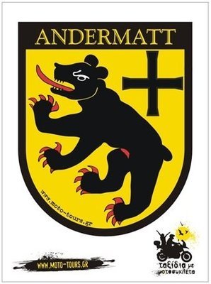 Αυτοκόλλητο Andermatt (CH)