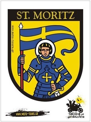 Αυτοκόλλητο St. Moritz (CH)