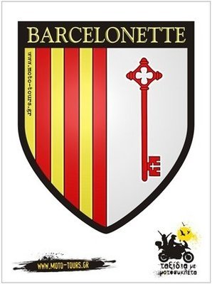 Αυτοκόλλητο Barcelonette (F )