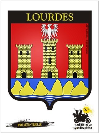 Αυτοκόλλητο Lourdes (F)