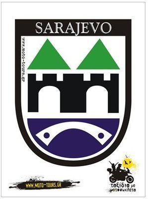 Αυτοκόλλητο Sarajevo (BIH)
