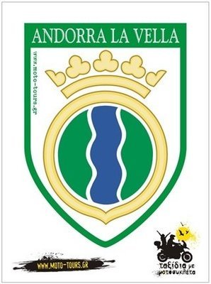 Αυτοκόλλητο Andorra La Vella (AND )