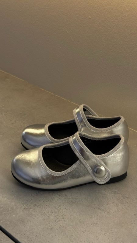 Silver Mary Jane kids 