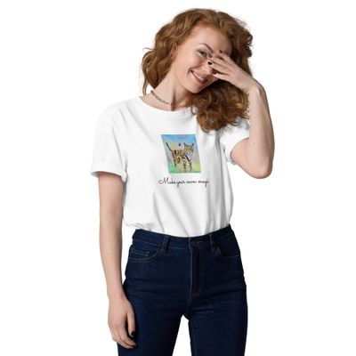 &quot;Make your own magic&quot;  Unisex organic cotton t-shirt