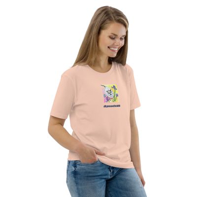 &quot;All you need is LOVE&quot; Unisex organic cotton T-shirt