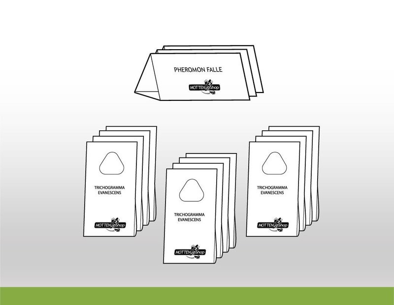 Kleidermotten-Paket: Tricho-L™