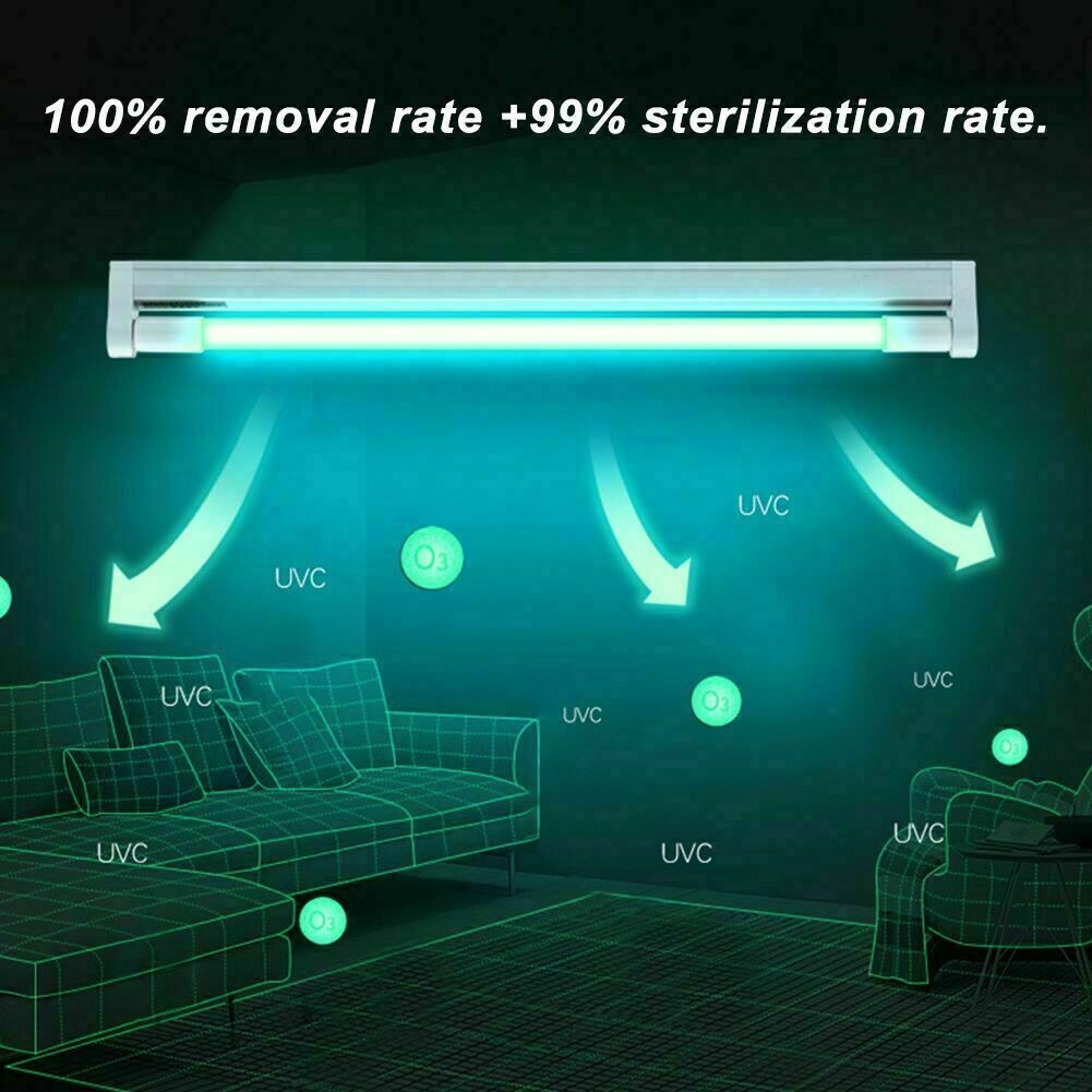 UVC Germicidal Lamp Tube Ultraviolet Sterilizer Disinfection Light Bulb