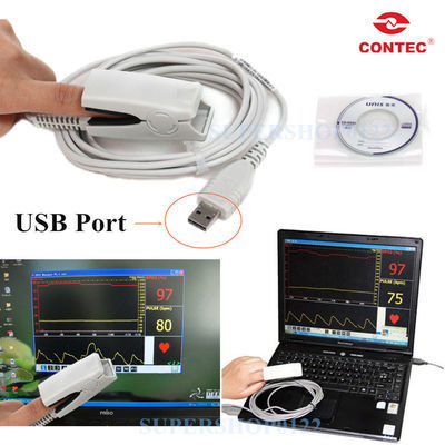 PC-based pulse oximeter with PC software, CMS-P
