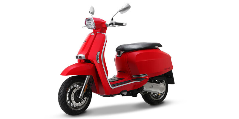 Lambretta VSpecial 125 Flex Fender rot