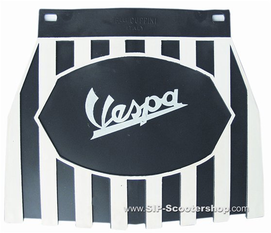 Spritzlappen "Vespa" schwarz weiss