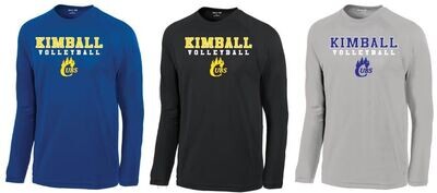 VOLLEYBALL LONG SLEEVE REGLAN T-SHIRT