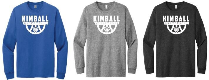 BASKETBALL RING SPUN LONG SLEEVE TSHIRT