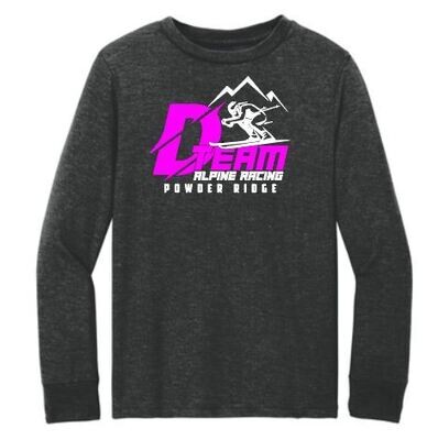 D-TEAM YOUTH LONG SLEEVE TEE - PINK