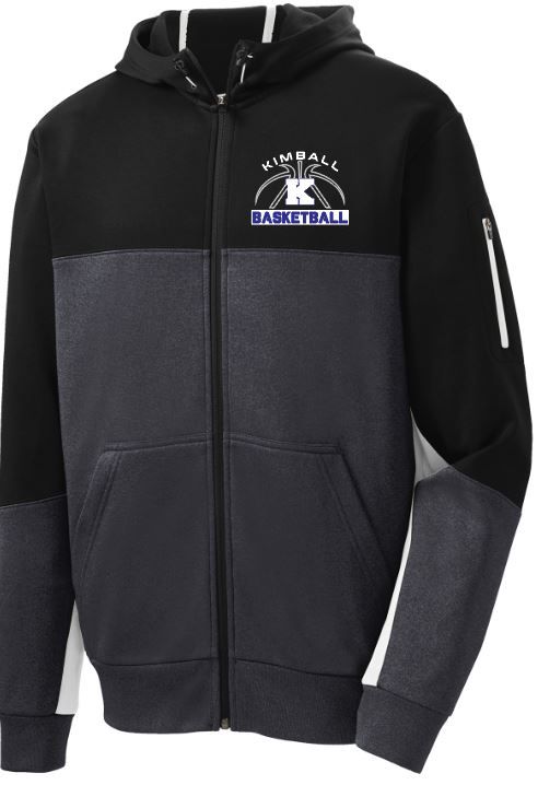 UNI-SEX BASKETBALL TECH FLEECE FULL ZIP