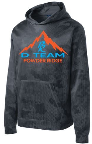 D-TEAM YOUTH CAMOHEX HOODED PULLOVER
